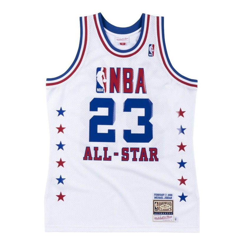 Tanktop Mitchell & Ness NBA All-Star East 1988 'Michael Jordan 23' Jersey Hvid | BA67NR-ASE-W-FK6