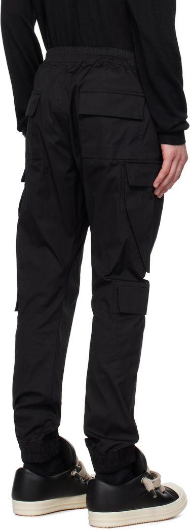 Cargo bukser Rick Owens Rick Owens Hollywood Mastodon Megacargo Pants Sort | RU01E5337 TE, 2