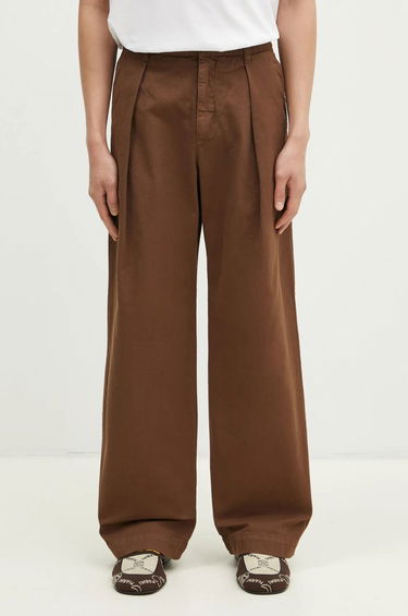 Bukser WOOD WOOD Wood Wood Fraser Pleated Chinos Brun | 12435001.5181, 0