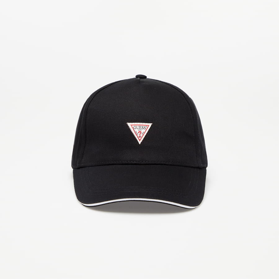 Kasket GUESS Triangle Logo Cap Sort | M1BZ57WBN60-JBLK, 0