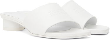 Skopleje Maison Margiela MM6 Maison Margiela Anatomic Heeled Sandals Hvid | S66WP0109 P3628, 3