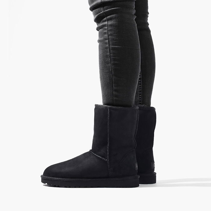 Sneakers og sko UGG Classic Short II 1016223 BLK Sort | 1016223BLK, 1