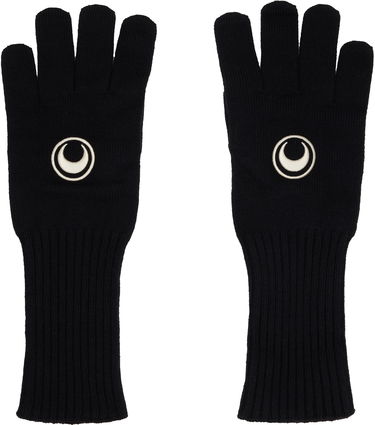 Handsker Marine Serre Marine Serre Merino Wool Knit Gloves Sort | UGL006ACKNI0033, 0