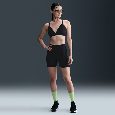 Bh Nike Form Light-Support Triangle Unpadded Sports Bra Sort | HQ7003-011, 1