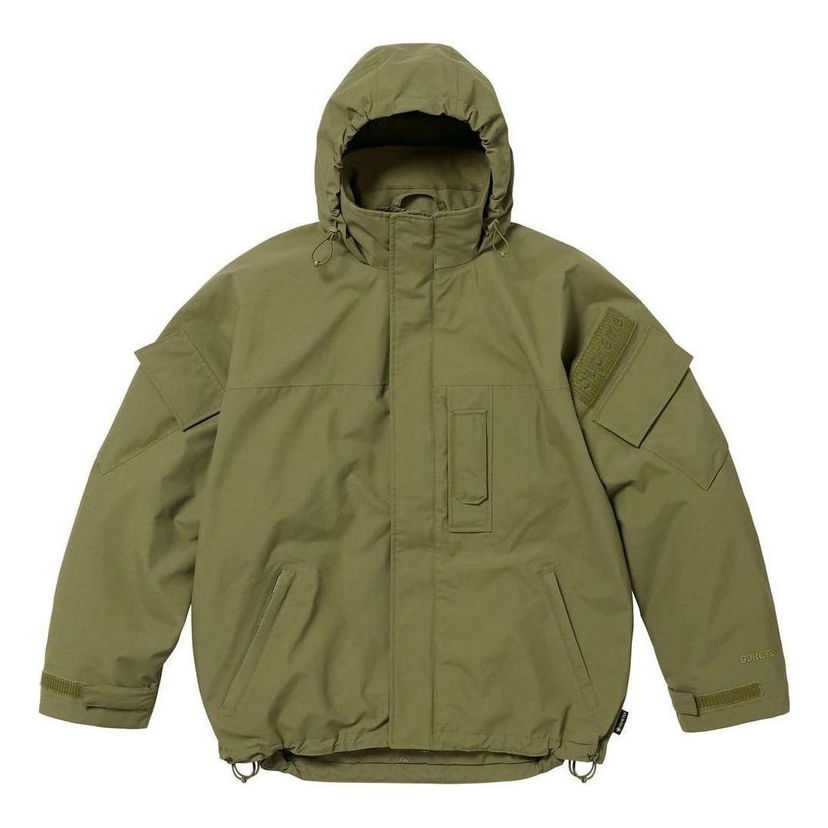 Parka Supreme 2-In-1 Polartec Liner Jacket Grøn | SUP-FW23-014