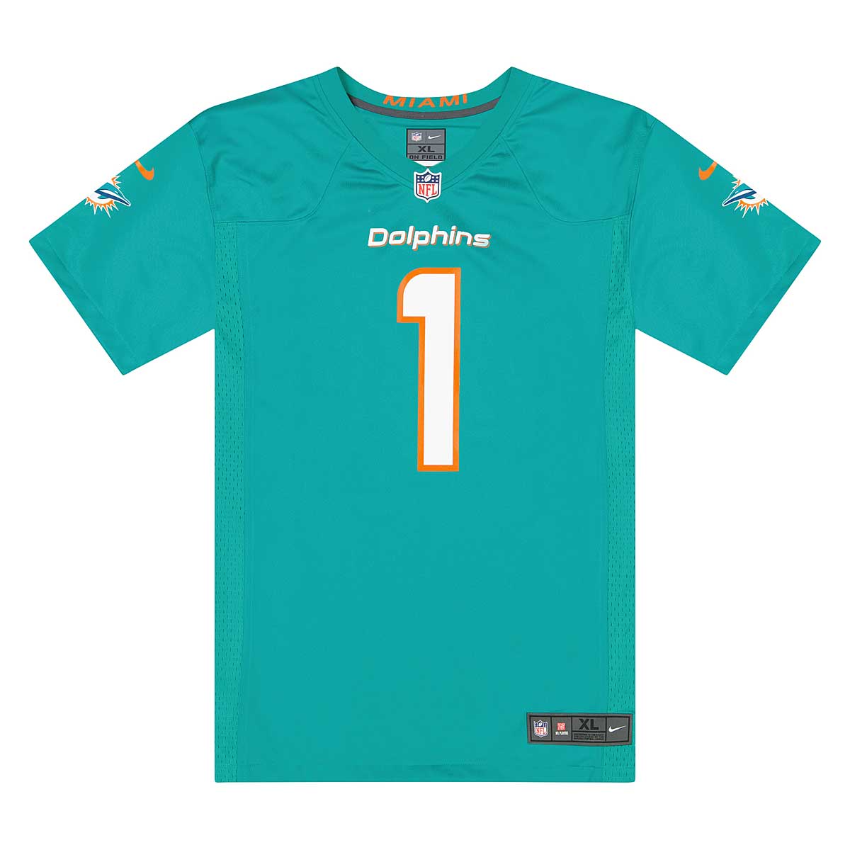 Jersey Nike NFL Miami Dolphins Home Game Jersey Tua Tagovailoa 1 Turkis | 67NM-MDGH-9PF-2NL, 1