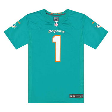 Jersey Nike NFL Miami Dolphins Home Game Jersey Tua Tagovailoa 1 Turkis | 67NM-MDGH-9PF-2NL, 1