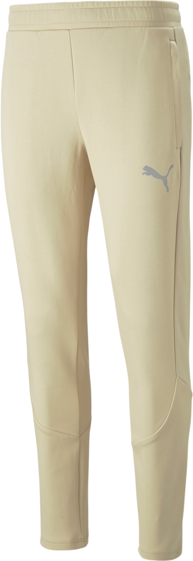 Joggingbukser Puma Puma EVOSTRIPE Pants Beige | 673315-088