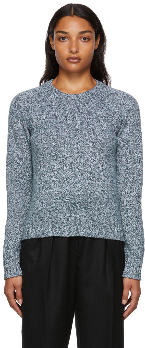 Sweater A.P.C. A.P.C. Alyssa Wool Crewneck Sweater Grøn | WVAXY-F23965
