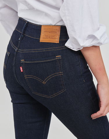 Jeans Levi's 711 DOUBLE BUTTON Mørkeblå | A6215-0001, 4