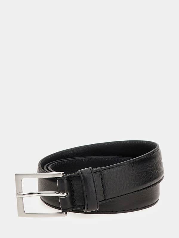 Bælter GUESS Casual Classy Genuine Leather Belt Sort | BMCCLEP4430, 0
