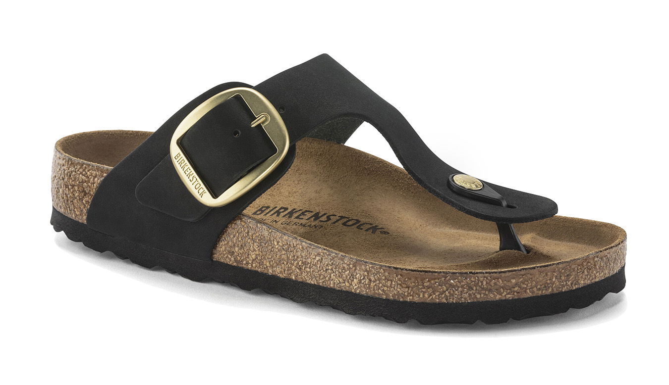 Sneakers og sko Birkenstock Gizeh Big Buckle Sort | 1024019, 1