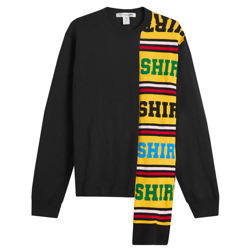 Sweater Comme des Garçons Football Scarf Sort | FP-N003-051-1