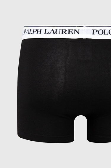 Boksere Polo by Ralph Lauren 3Pack Classic Trunk Sort | 714830299008, 1