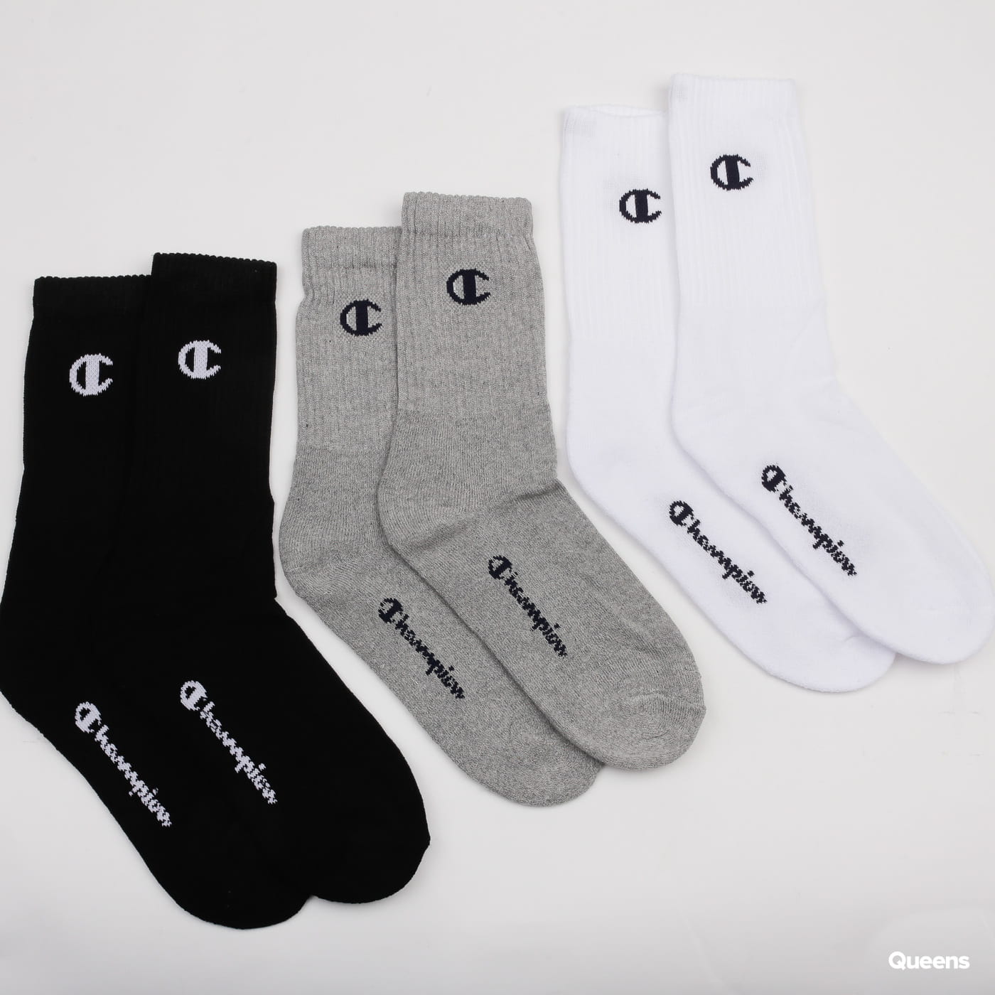 Sokker Champion 3 Pack Crew Socks Flerfarvet | Y08QG 8WU, 0
