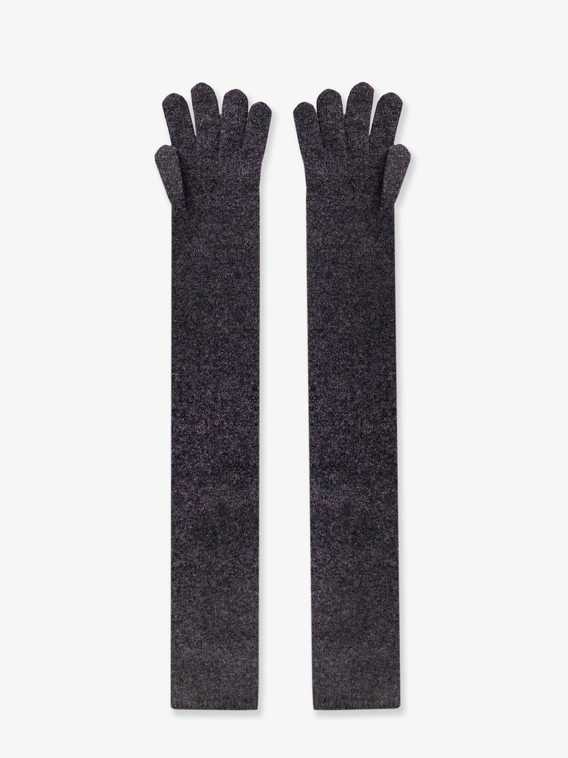 Handsker Max Mara Long Fingerless Gloves by Sort | 2424566013600011