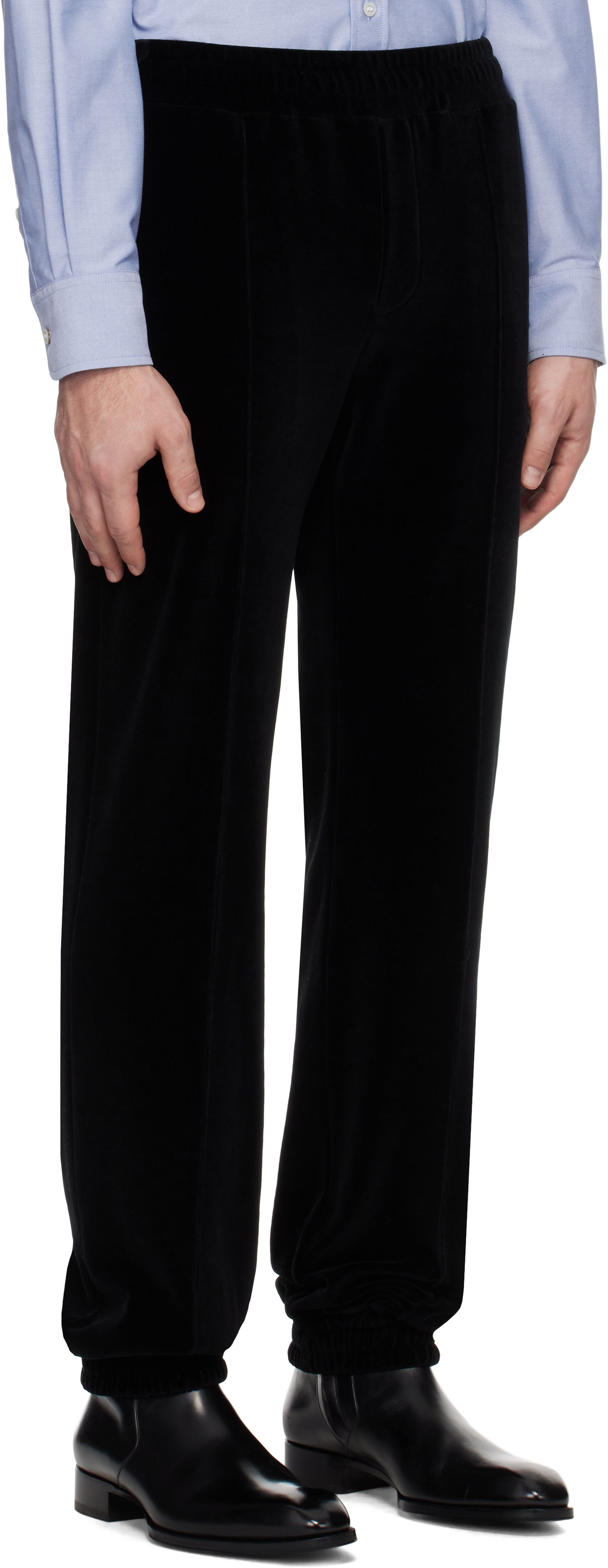 Bukser Valentino 'Chez ' Patch Sweatpants Sort | 6V3MD05AARD, 1
