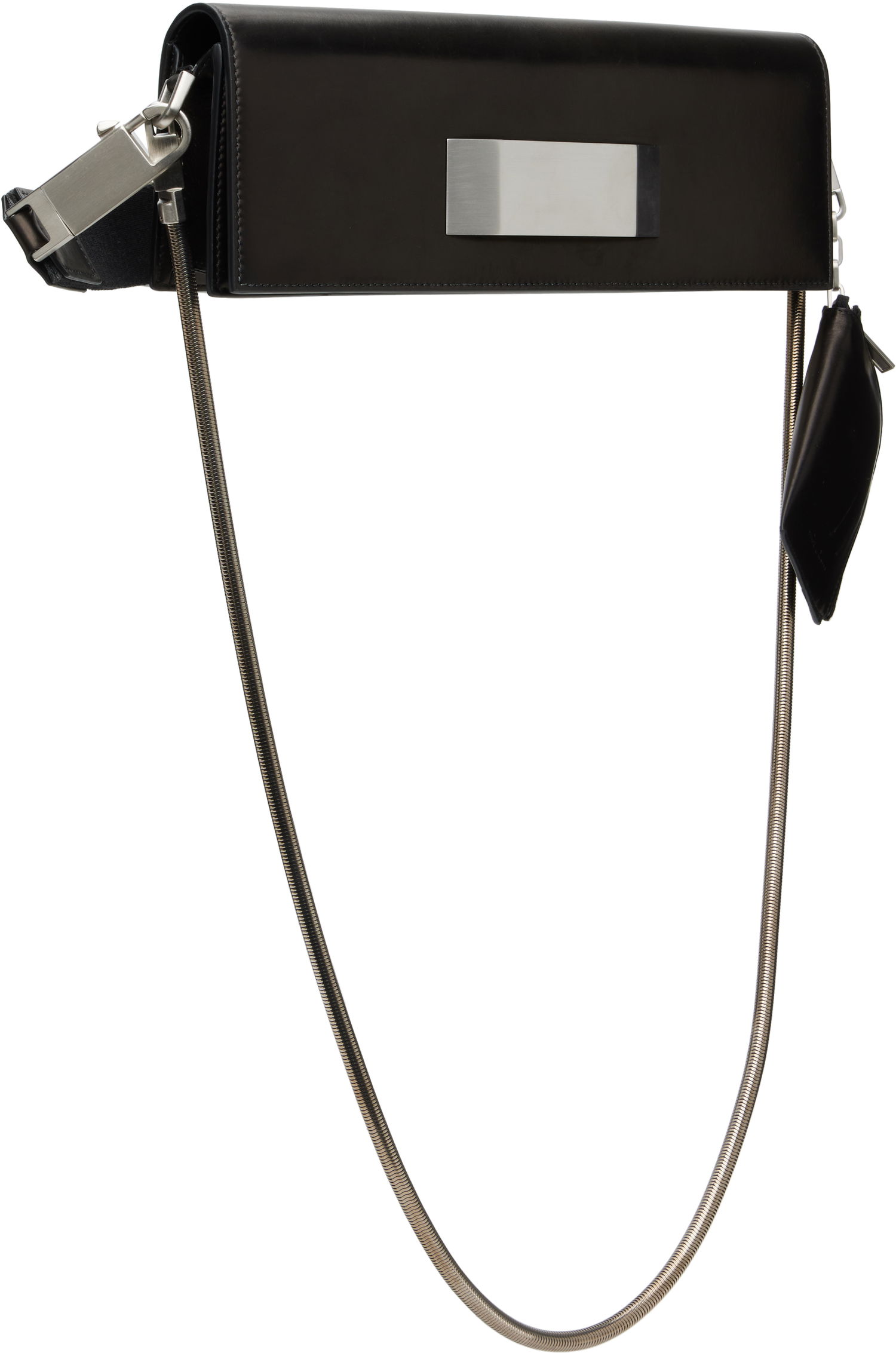 Håndtaske Rick Owens Rick Owens Griffin Baguette Bag Sort | RA02E0742 LCAWEH, 1