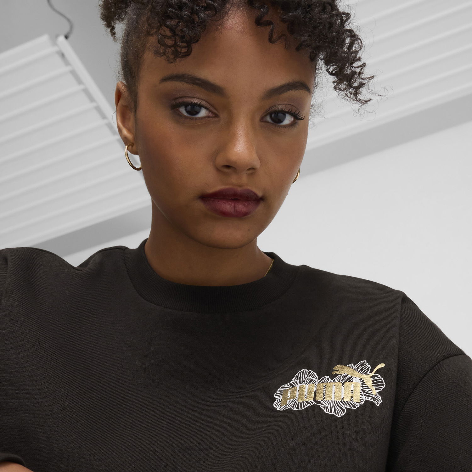 Sweatshirt Puma ESS+ Class Act Crewneck Sweatshirt Sort | 681693_01, 1