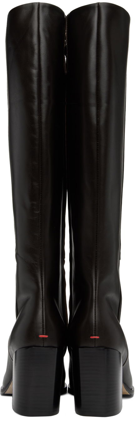 Tøj Aeyde Aeyde Teresa Knee-High Boots Sort | A11-KB-LPLS75BL-0221-953-001, 1