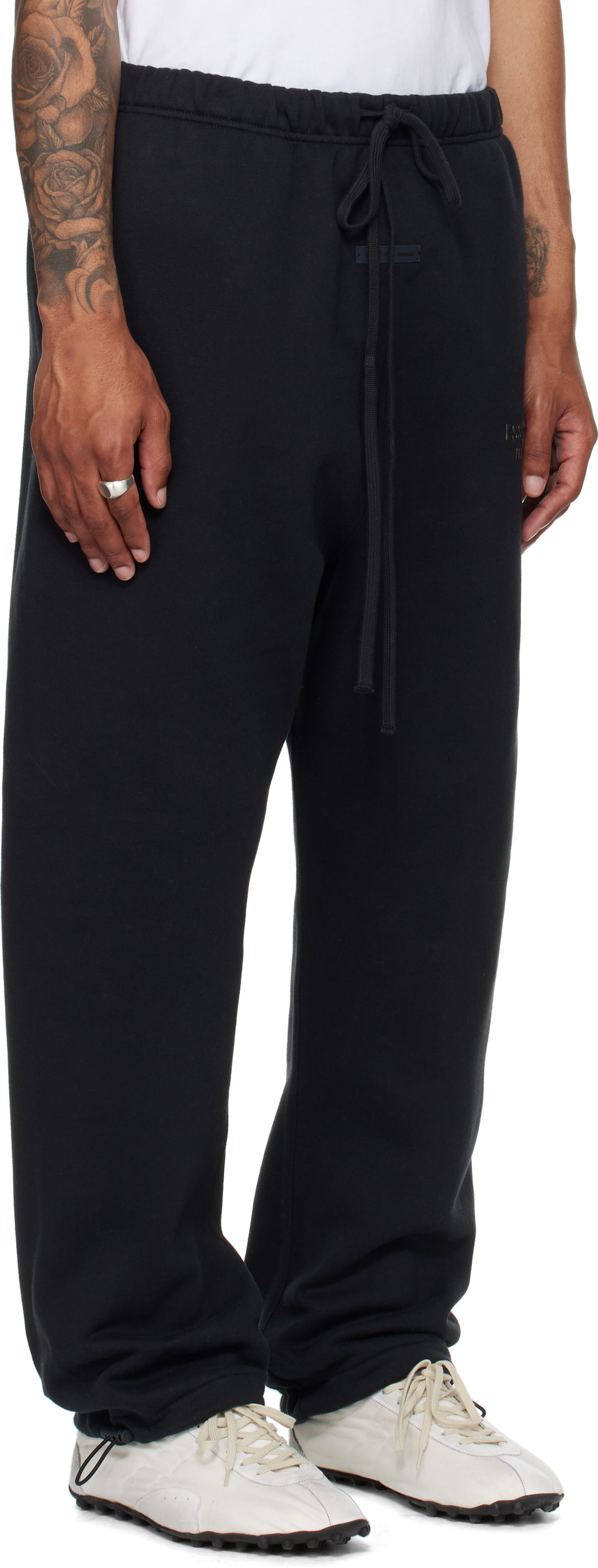 Joggingbukser Fear of God Fear of God ESSENTIALS Relaxed Fleece Sweatpants Sort | 130SP258220F, 1