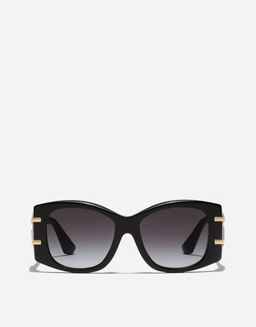 Solbriller Dolce & Gabbana Dolce & Gabbana Dg Griffe Gradient Sunglasses Sort | VG4501VP18G9V000, 0