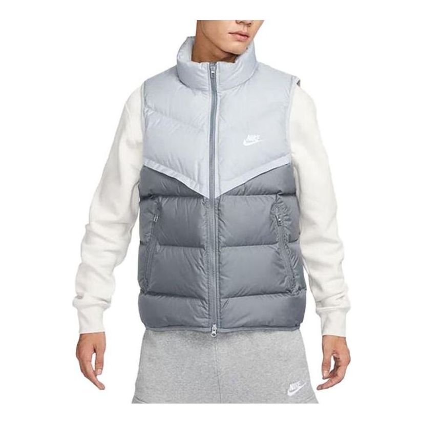 Vest Nike Men's Down Vest Grå | FB8184-077, 0