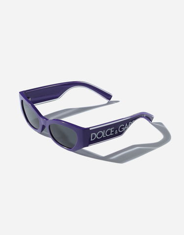 Solbriller Dolce & Gabbana Dolce & Gabbana DNA Logo Sunglasses Lilla | VG600MVN5879V000, 3