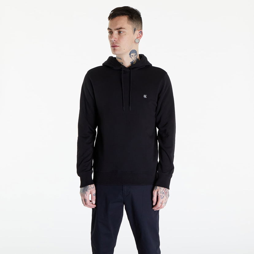 Sweatshirt CALVIN KLEIN Jeans Ck Embro Badge Hoodie Sort | J30J325149 BEH