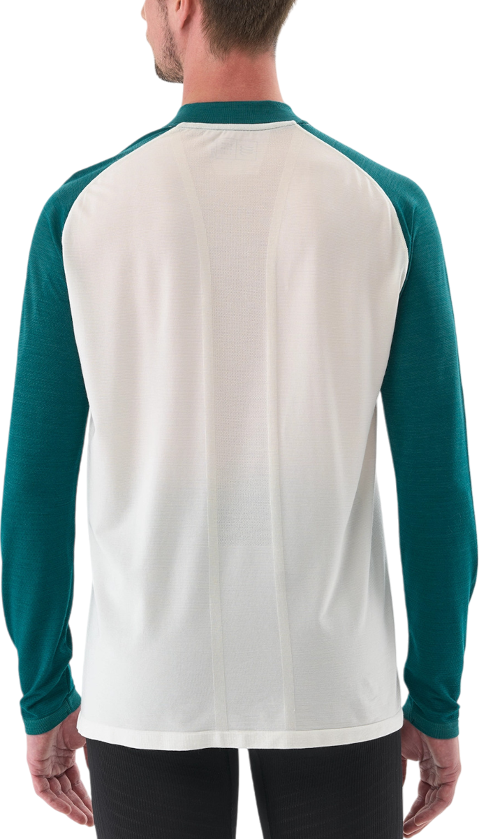 T-shirt Compressport Long Sleeve Running T-Shirt Hvid | atsm4880039l, 1