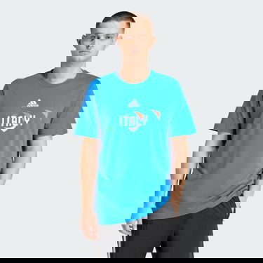 T-shirt adidas Performance UEFA EURO24™ Italy Blå | IT9318, 2