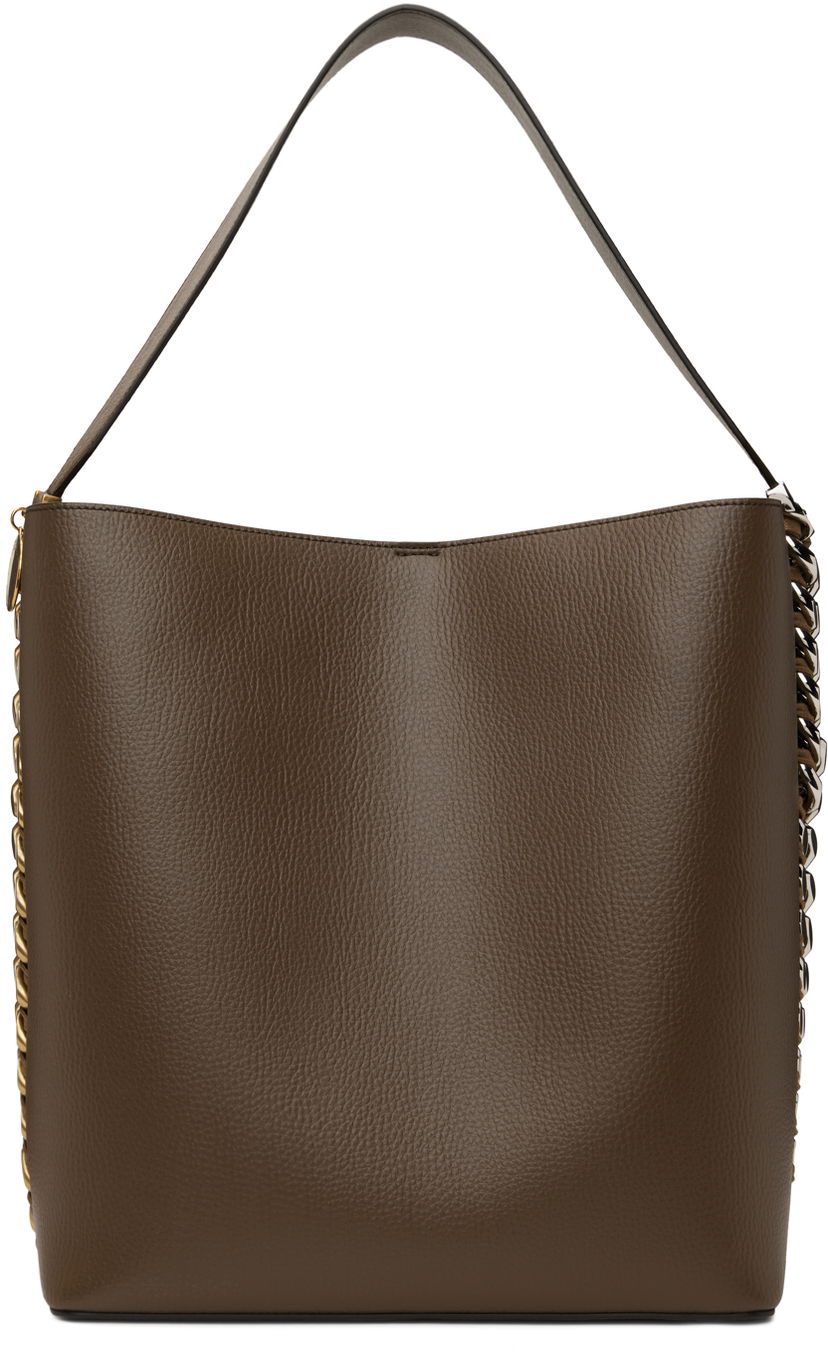 Mulepose Stella McCartney Stella McCartney Frayme Tote Bag Brun | 7B0011WP0316