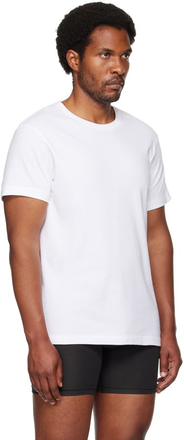 T-shirt SKIMS Classic Cotton T-Shirt Sort | TP-TSH-5701M, 4