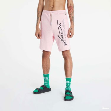 Shorts Lacoste Print Fleece Shorts Lyserød | GH2640, 4
