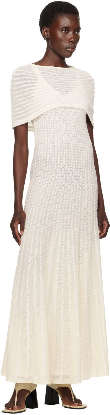 Kjole Khaite KHAITE Thora Maxi Dress Hvid | 9774125, 4