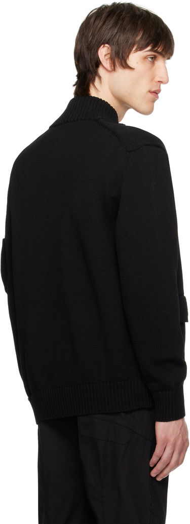 Sweater C.P. Company C.P. Company Knit Lens Cardigan Sort | 18CMKN078A-110058A, 2