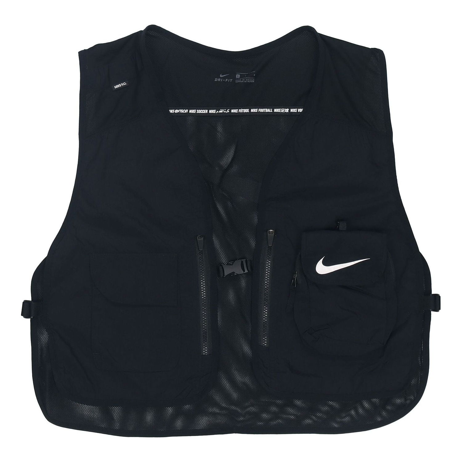 Vest Nike FC Detachable Vest Sort | CK9974-010, 0