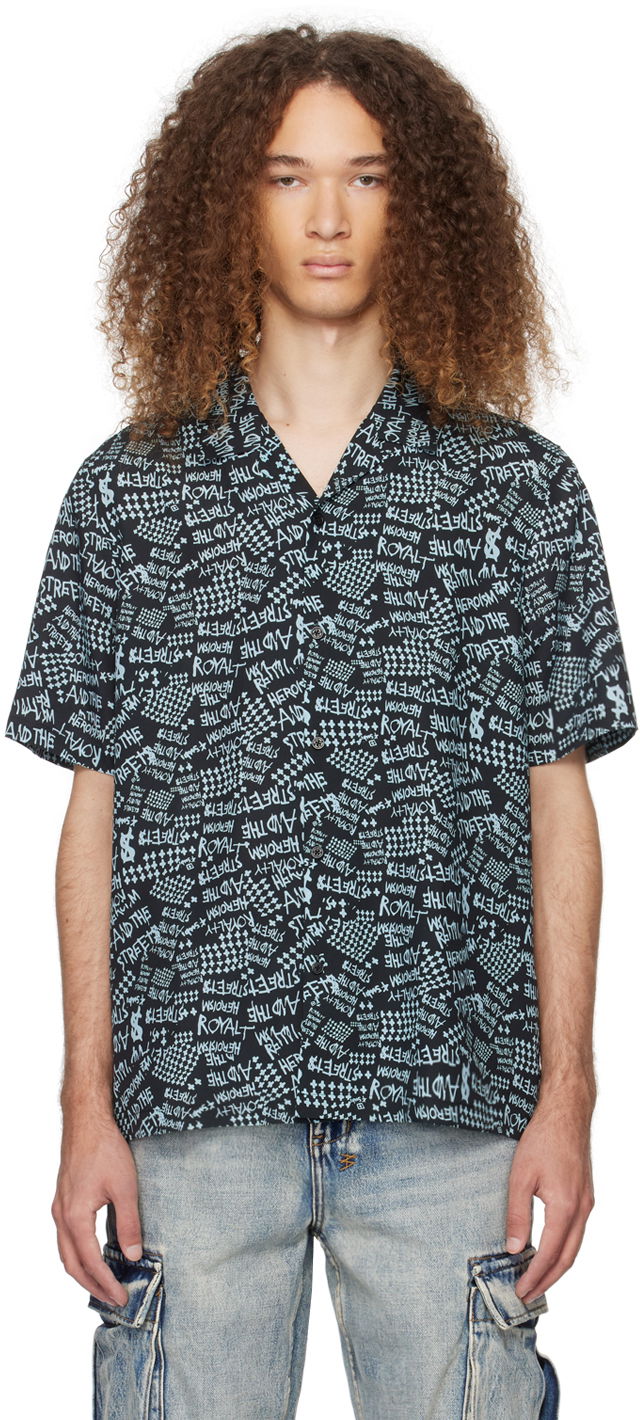 Skjorte Ksubi Heroism Shirt Grå | MPS24SH013, 0