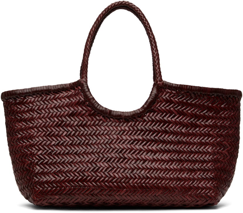 Mulepose Dragon Diffusion Dragon Diffusion Nantucket Big Woven Tote Bag Bourgogne | 8822