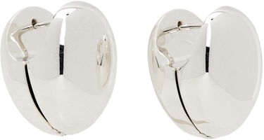 Øreringe Bottega Veneta Hoop Earrings Grå | 754325 V5070, 1