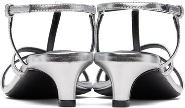 Sneakers og sko Jil Sander Jil Sander Cage Low Heel Sandals Metalisk | J15WP0129_P4836, 1