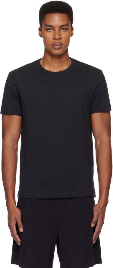 T-shirt SKIMS Classic Cotton T-Shirt Sort | TP-TSH-5701M, 0