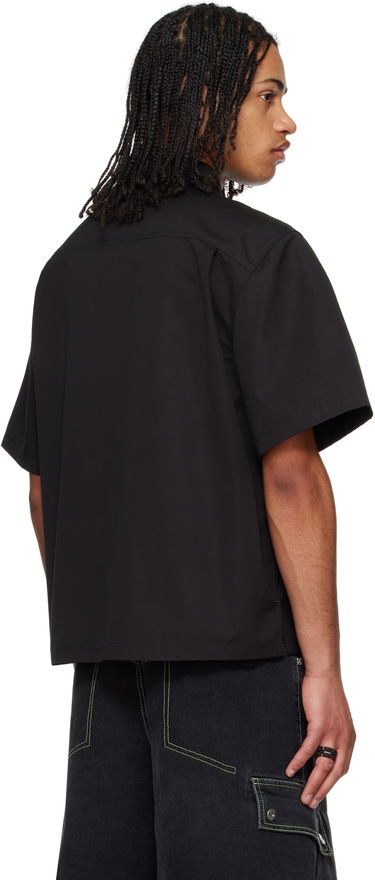 Skjorte Off-White Off-White Bookish Summer Shirt Sort | OMGG002C99FAB0021001, 2