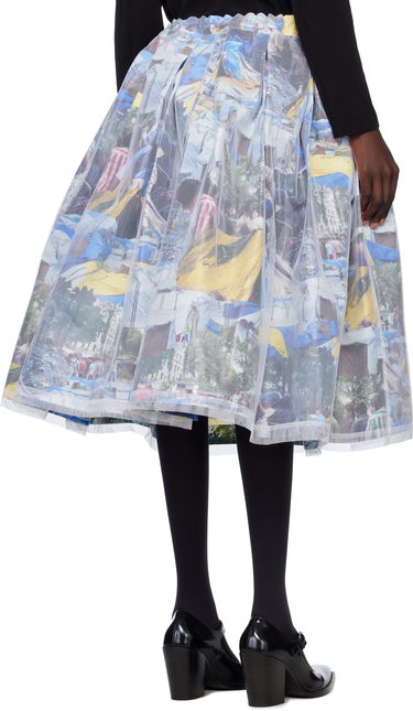 Nederdel Comme des Garçons Comme des Garçons Tulle Midi Skirt Flerfarvet | GO-S014-S25, 2