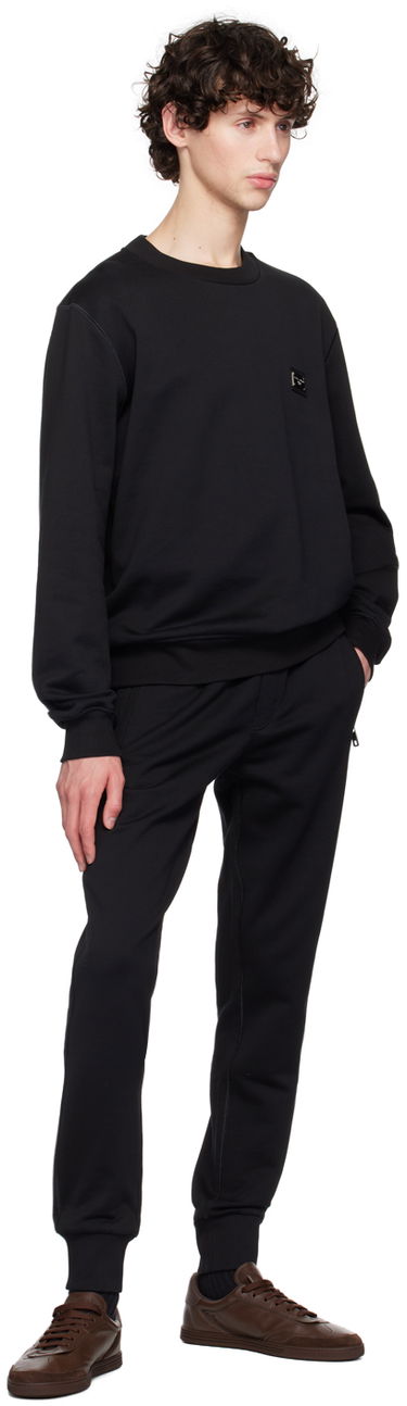 Sweatshirt Dolce & Gabbana Black Plaque Sweatshirt Sort | G9ABJTG7F2G, 3