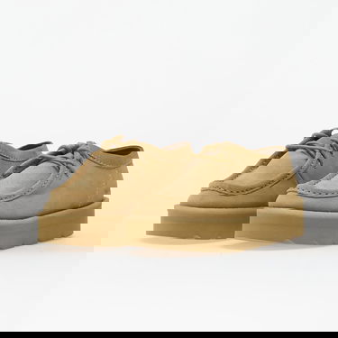 Sneakers og sko Clarks Originals Meare Wallabees Suede Platform Moccasin Beige | 261837854, 5