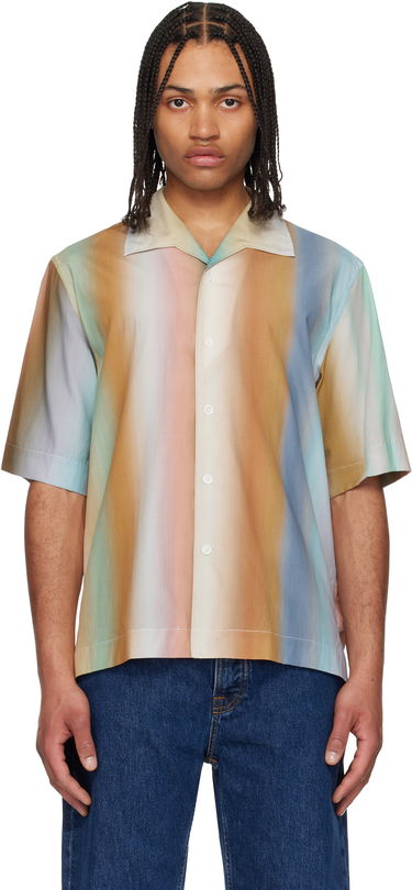 Skjorte Paul Smith Paul Smith Oversized Smith Stripe Shirt Flerfarvet | M1R-426Z-P02674, 0