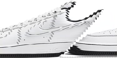 Sneakers og sko Nike Air Force 1 "07 "Contrast Stitch" Hvid | cv1724-104, 0
