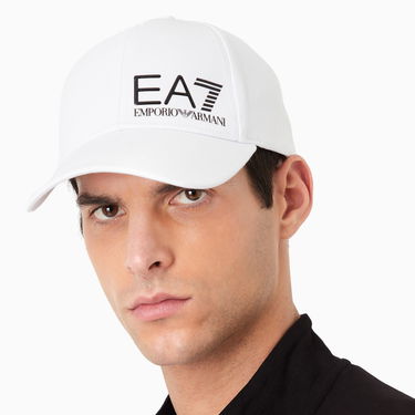 Kasket Emporio Armani Cotton Canvas Cap Hvid | 247088-CC010-11511, 1