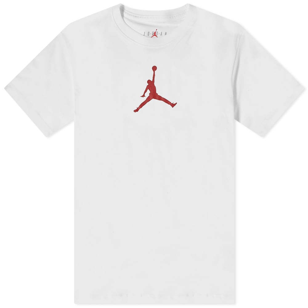 T-shirt Jordan Jumpman Chest Logo Tee Hvid | CW5190-101, 0